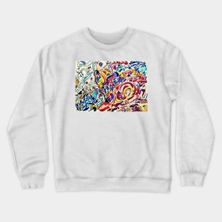 On two wheels Crewneck Sweatshirt